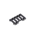 5 Slot Rail Cover With Wire Loom Fix Flashlight Tail Switch for Almost Tail Switch Like M300 M600 PEQ-15 16A etc Quard Rail. 
