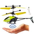 Hand Induction Control Flying Helicopter Toy with Infrared Sensor, USB Charger and Flashing Light for Kids. 