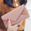 Women Long Envelope Wallet Hasp Pocket Coin Card Holder Purse PU Leather Handbag. 