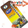 Acrylic Color Set 12 Colors 12 ml Water Based Acrylic Paint, QIAN SE BABY Acrylic Paint 12 Tube Set - 12ml. 