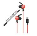 Ronin R-007 Type-C Gaming Handsfree with Microphone Hi-Fi Stereo 8D Audio for PUBG and Mobile Gaming. 