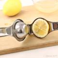 Lemon Squeezer - Lemon Lime Juicer Citrus Squeezer Hand Press with High Strength and Heavy Duty Design, Press Juice from Fruit or Vegetables, Silver. 