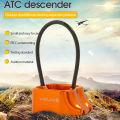 Outdoor high-altitude descent device, high-rise descent device, ATC protector, downhill cable descent device, climbing equipment supplies. 