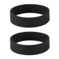 2PC Vacuum Cleaner Knurled Belts Fit for Kiy All Generation G3 G4 G5 G6 Black. 
