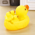 Soft Rubber Baby Duck And ChuChu Animal Toys Set for kids - swimming pool & water toys. 