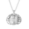 Double Fair Magic Photo Pendant Locket Necklace Memory Floating Angel Wings Family Pictures Put The Necklace Jewelry Kan003. 