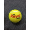 Royal Gold Tennis Ball Tape Ball Pack of 1 - Premium Quality Tennis Balls for Tape Ball Cricket. 