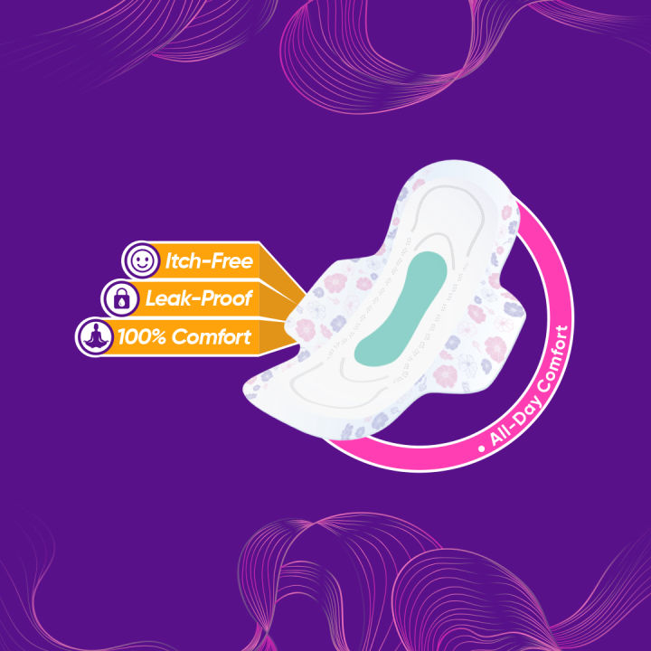 NoFea%20Eazy%20Napkin/Sanitary%20Pad%20Maxi%20XXL%2016%20Pack%20-%20Image%204