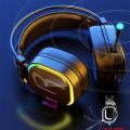 COLUSI CLS-200 RGB Gaming Headset - 360° Microphone, Adaptive Head Beam, Bass Surround, Soft Memory Earmuffs. 
