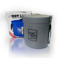 Hotline 2 Layer Insulated Travel Lunch Box with Raita and Salad Box, Keeps Food Hot, Ideal for Office and Travel. 