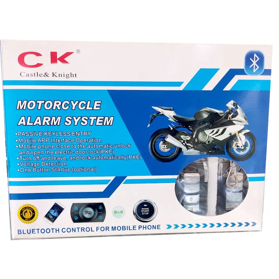 Motorcycle lock fashion system