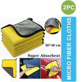 AlClean Pack of 2 Micro Fiber Dusting Cloth. 