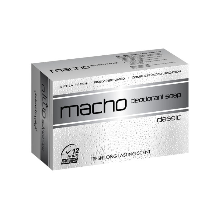 Macho Classic Deodorant Soap - 110gm
