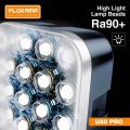 Plokama U80 Pro Portable RGB LED Light Photography Lamp Video Light for Mobile RGB LED on-Camera Video Pocket Light 4.5W Color Temperature 3000K-99000K with Magnetic Attraction Rechargeable Action Cameras Video Shooting YouTube Tiktok Video Conferencing. 