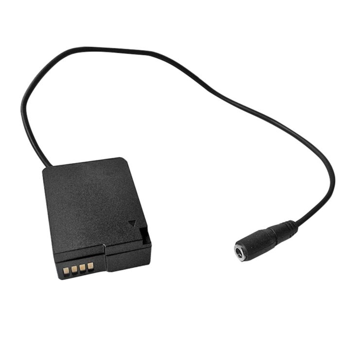（NEW）DCC8 Battery DC Coupler for Panasonic Lumix DMC-FZ200 FZ1000 G5 G6 GH2 Camera Black