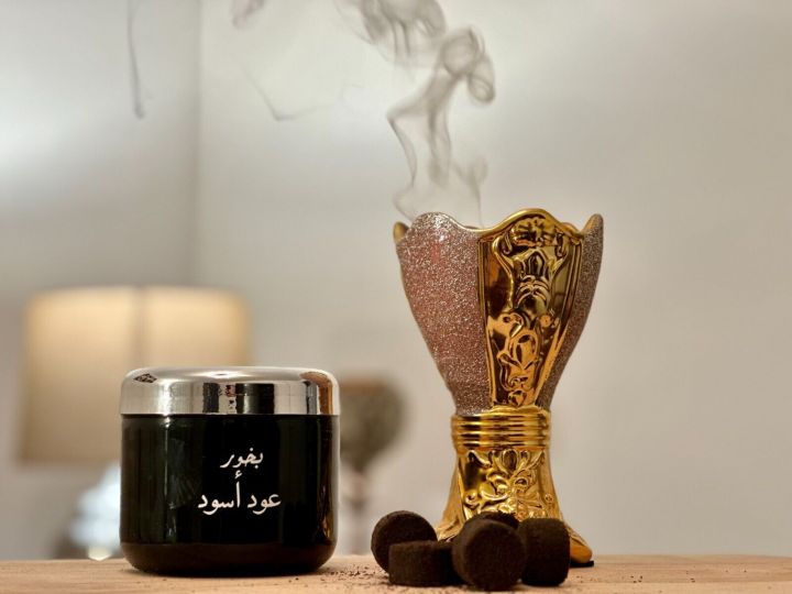 Bukhoor Black Oud Made in Dubai, UAE 70g Long Lasting Oudh Bakhoor Aroma NEW!!