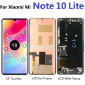 Xiaomi Mi Note 10 Lite LCD Panel-genuine Import From China. 