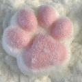 1 A White 【BIG SALE】 Kawaii Cat Paw Sticky Squeeze Toy Soft Realistic Jelly Glitter Cat's Claw Squishy Stress Relief Toys Kids Adults Unique Gifts. 