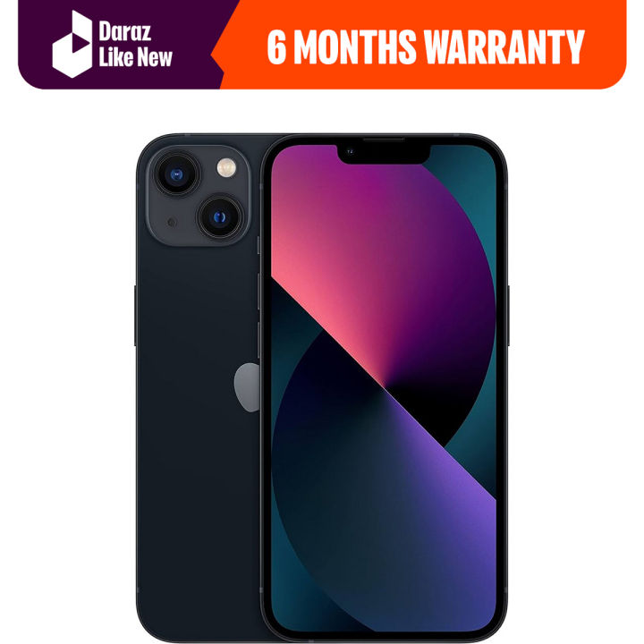 Apple iPhone 13 - 256GB - NON PTA Factory Unlocked (FREE CHARGER AND COVER) - Daraz Like New Phones
