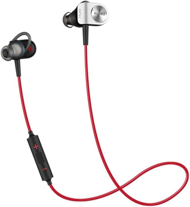 Original MEIZU Wireless Sports Bluetooth EP51 Handsfree/ Headphones/ Headset Red Black