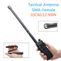 ABBREE AR-152 CS Tactical Dual Band Antenna UHF/VHF Dual Band For Baofeng Cignus K enwood High Gain UV-5R UV-82  BF-888S  Two Way Radios. 