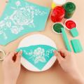 Sticky Silk Screen Printing Stencil Reusable Self-adhesive Letter Stencils for Diy Crafts Home Decor Perfect for T-shirts Bags Wood Projects Easy to Use Clean Silk Screen Printing Stencil. 