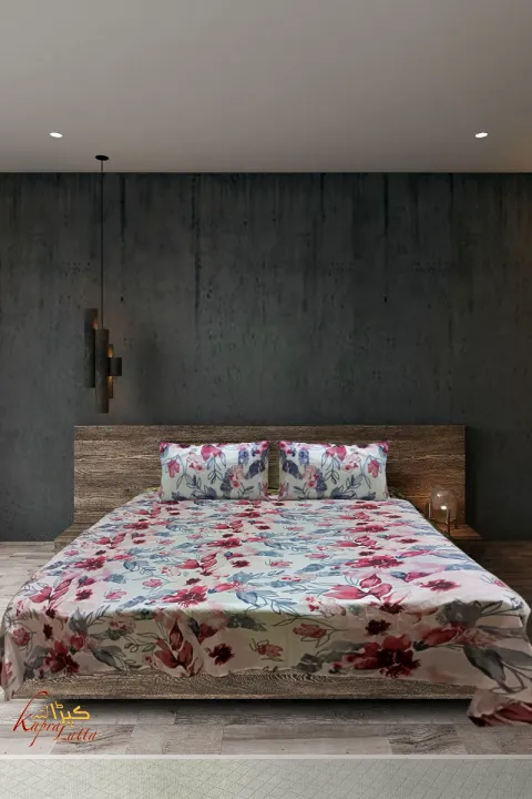 Printed%20Bed%20Sheet%20King%20Queen/Double%20Size%203%20Piece%20Set%20(1%20Bed%20Sheets%20and%202%20Pillow%20Covers)%20-%20Cotton%20Bedsheet%20%7C%20Bed%20Sheets%20King%20Size%20%7C%20Bed%20Sheets%20Double%20Size%20%7C%20Bridal%20Bed%20Sheets%20%7C%20Bedsheet%20%7C%20Bedsheets%20%7C%20Export%20Quality%20Bed%20Sheets%20%7C%20Bedsheet%20Designs%20In%20Pakistan%20-%20Image%202