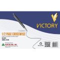 ✨ Xpress Deals | [1 PAD] VICTORY Quiz Pad 1/2 crosswise | 1/4 page | 1/2 lengthwise. 