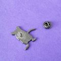 Harong Lab Rat Brooch Cute Fashion Scientific Enamel Pin Hat Backpack Lapel Badge for Chemistry Biology Student Jewelry Gift. 