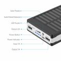 Solar Power Bank 20000mAh Dual USB Waterproof Charger with LED Light. 