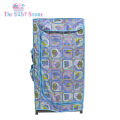 Plastic Baby Wardrobe with 3 Shelves & Pocket – Best Quality, Foldable Storage. 