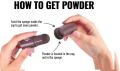 Water Proof Hair Line Powder Stick In Hair Color Edge Control Hair Line Shading Sponge Pen. 