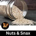 Safaid Til | Sufaid Till | White Sesame Seeds | Sesame Seed 250 Grams By Nuts N Snax. 