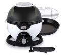 6L – 1200-1400 W – Black/White Balzano(Italian) Rolling Cook Air Fryer –. 