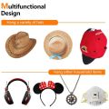 Wall Adhesive Hat Hooks Baseball Caps Hook No Drilling Cap Organizer Holder Minimalist Hat Rack Design for Door. 