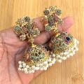 Lightweight bridal jhumkas//Pakistani. 