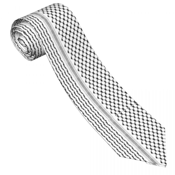 Palestinian Hatta Tie Folk Pattern Cosplay Party Neck Ties Men Elegant Necktie Accessories Quality Design Collar Tie