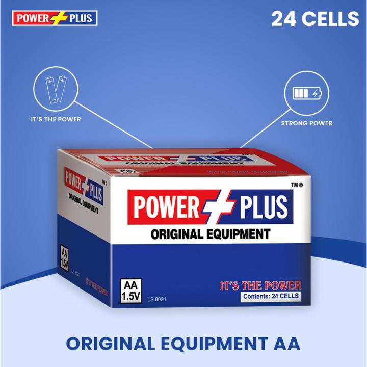 POWER PLUS BATTERY ORIGINAL EQUIPMENT-AA ( 24 /BOX)