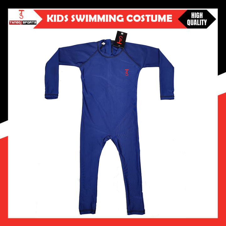 Full body kids swimming costume, swimming suit for kids,  - Multicolor