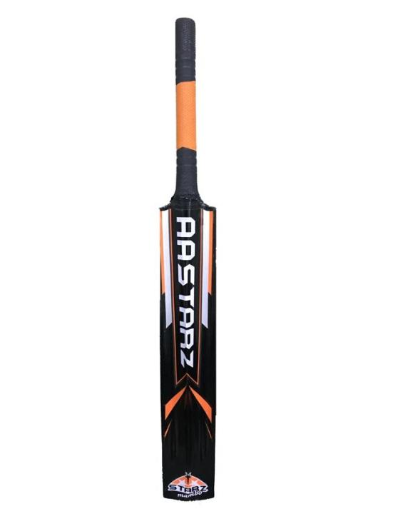 Mambo Tape Ball Bat - Black & Orange