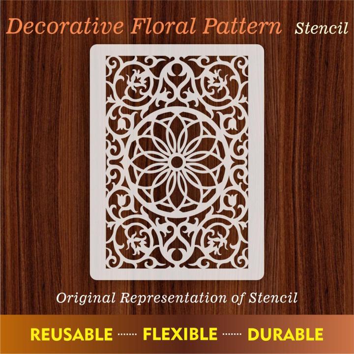 Reusable%20Stencil%20For%20wall%20Painting%20Art%20DIY%20Home%20Decor,%20Album%20Crafts%20and%20Canvas%20-%20Image%202