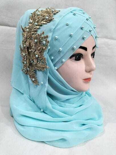 ladies Fancy Hijab New Available Bunch Turkish Bridal Stylish Scarf