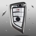 Hard zinc alloy Car Key Case Cover For BMW X1 X3 X4 X5 X6 F15 F16 F48 G30 G38 525 540 730 740 1 2 5 7 Series 218i. 