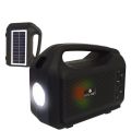 Solar speaker with LED lights and Rechargeable Mp3 With Solar Panel 3 INCH OUTDOOR FM RADIO SUPPORT MP3 LED TORCH LIGHT SOLAR WIRELESS PORTABLE SPEAKER. 