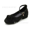 Korean version of heels, princess girls' dance spring middle and high school students, shallow mouth shoes, special price. 