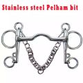 Horse Riding Stainless Steel Bit With Chain. 