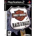 Harley Davidson: Race To The Rally  - PlayStation 2 / PS2 J-Break Modified System Game. 