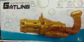 Electric Bubble Gun Gatling Bulbulay Making Machine Rich Bubble, Bubble Liquid, Sealing strong, 8 Hole Bubble Blower Automatic Bubble Maker. 
