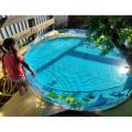 Bestway Sea Swimming Fun Play Pool Without Air 4' 5' 6' 8' feet Fill-N-Fun Paddling Pool For Kids. 