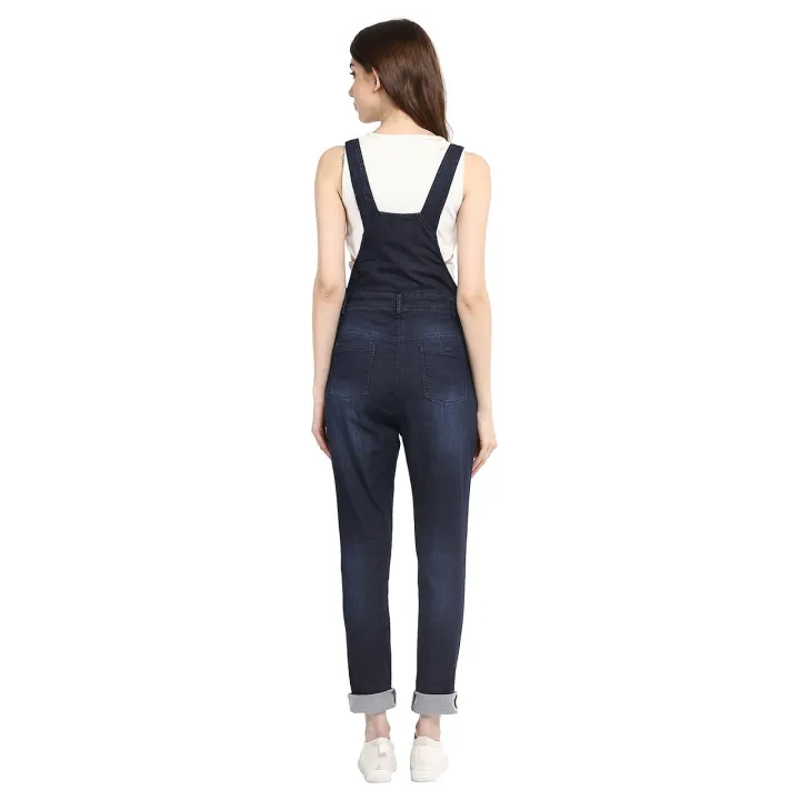 Girls%20women%20navy%20blue%20denim%20romper%20jumpsuit%20-%20Image%206